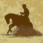 Western Style Tile | Reigning Horse