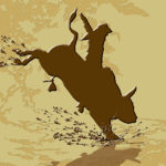 Western Style Tile | Bull Rider