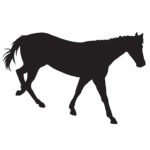 Western Style Tile - Horse