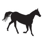 Western Style Tile - Horse
