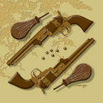 Western Style Tile | Old 44-Pistols