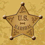 Western Style Tile | US Marshal Badge