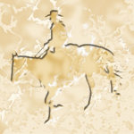 Western Style Tile - Cowboy Rider