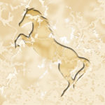 Western Style Tile - Rearing Horse