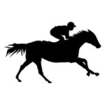 Western Style Tile -Jockey, Race Horse