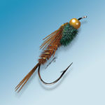 Fly Fishing Fly, Gold Bead Pheasant Tail