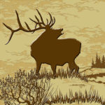 Wildlife Tile • Elk