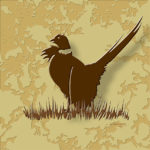 Wildlife Tile Single Pheasant