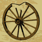 Western Style Tile | Broken Wagon Wheel