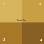 4x4 Saddle Tan