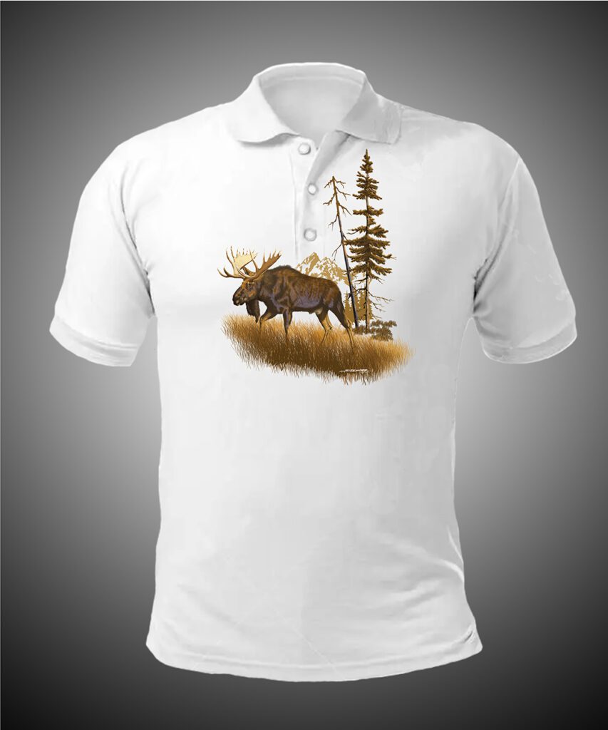 Polo Shirt - Moose