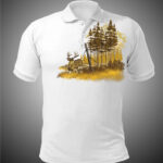 Mule Deer Polo Shirt