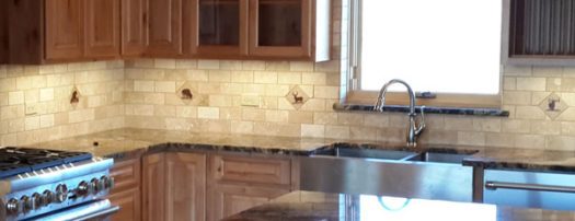 Kitchen Backsplash Wildlife Spot Tile