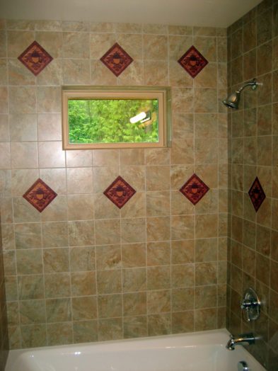 Bathroom Shower Nature Spot Tile