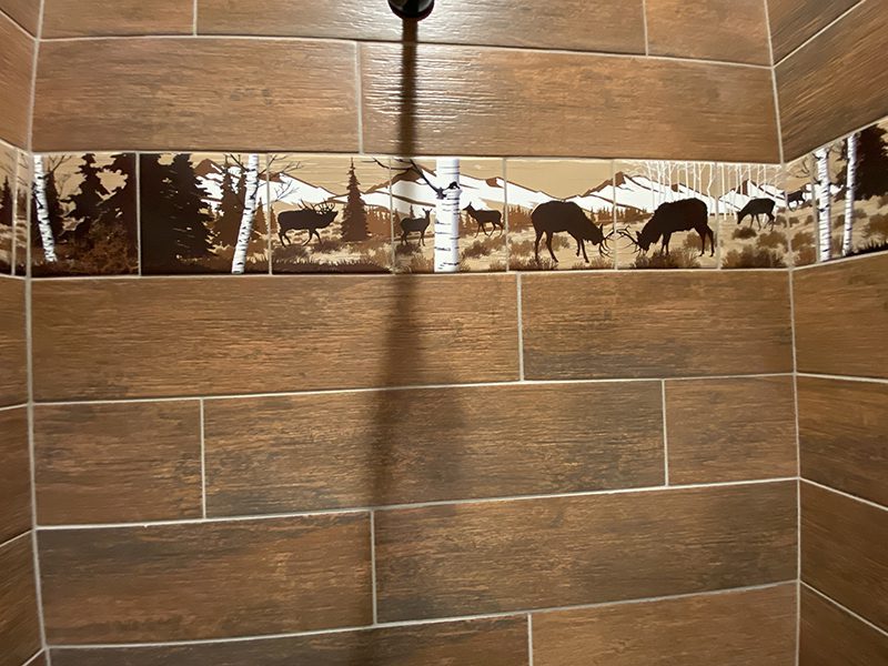 Wildlife Shower Wrap-around