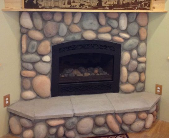 Fireplace Mantel Wildlife Tile Storyline