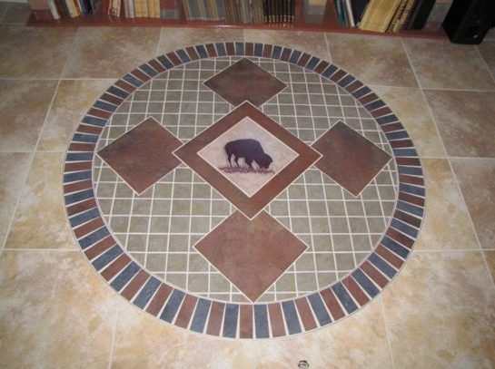 Entryway Wildlife Floor Tile